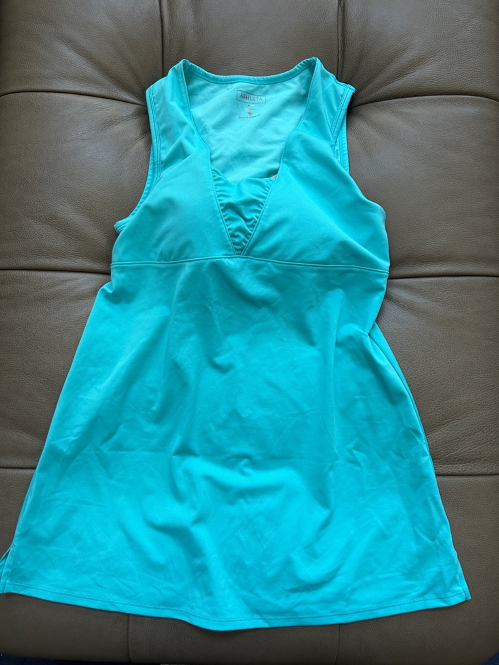 ATHLETA BRA-SIZED SWIM DRESS 36-B